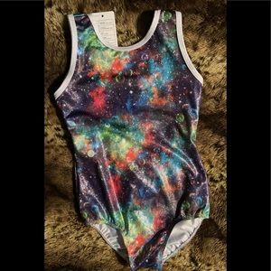 Swimsuit 1-Piece GIRLS Lined Shiny Bathing Suit